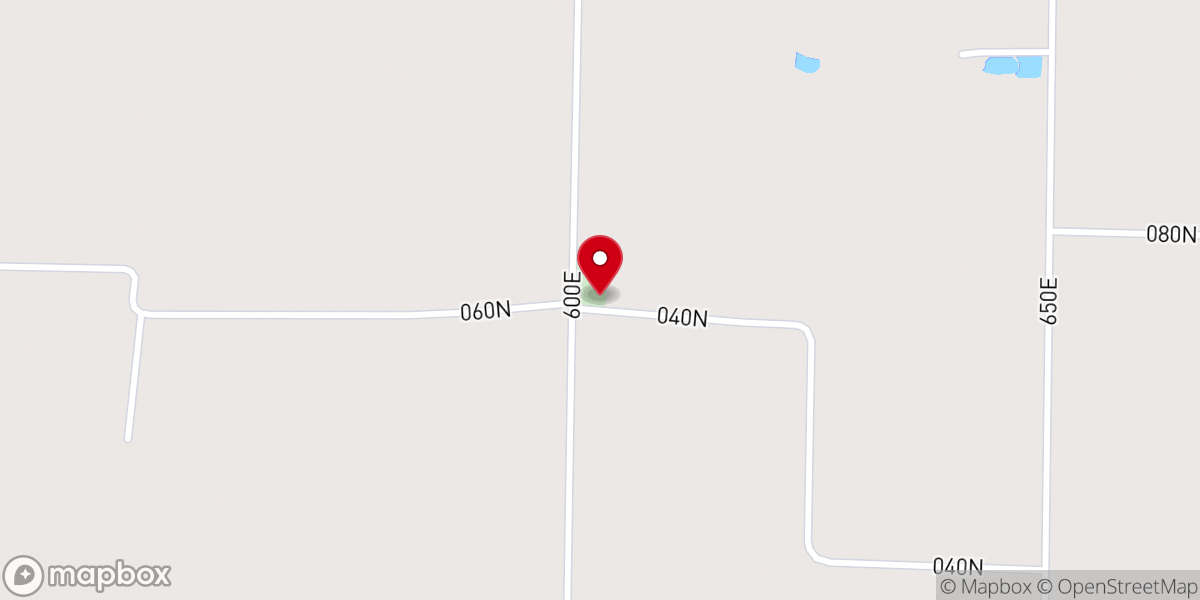 Map showing location of Bethel Church