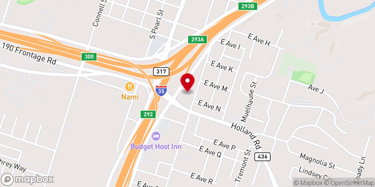 Map showing location of Tapestry Community Church