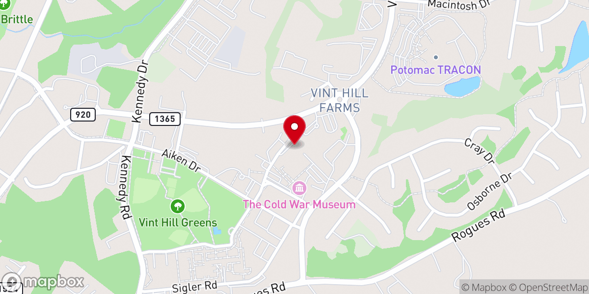 Map showing location of Journey Church