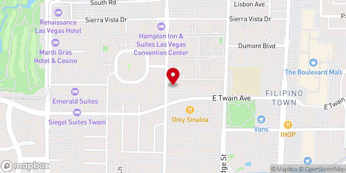 Map showing location of Balm of Gilead Global Ministries