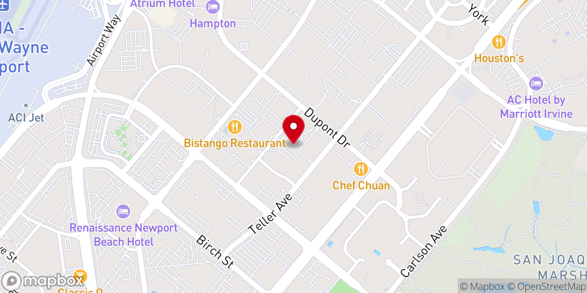 Map showing location of St. Paul American Coptic Orthodox Church