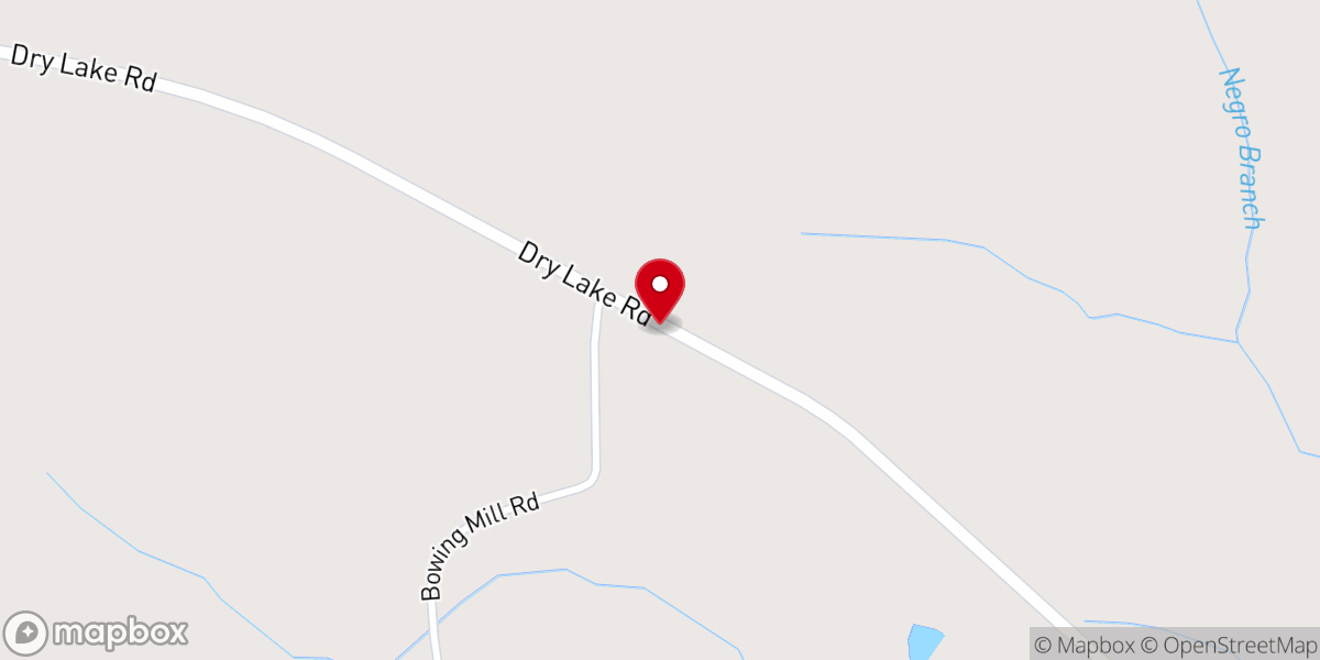 Map showing location of Friendship AME Church