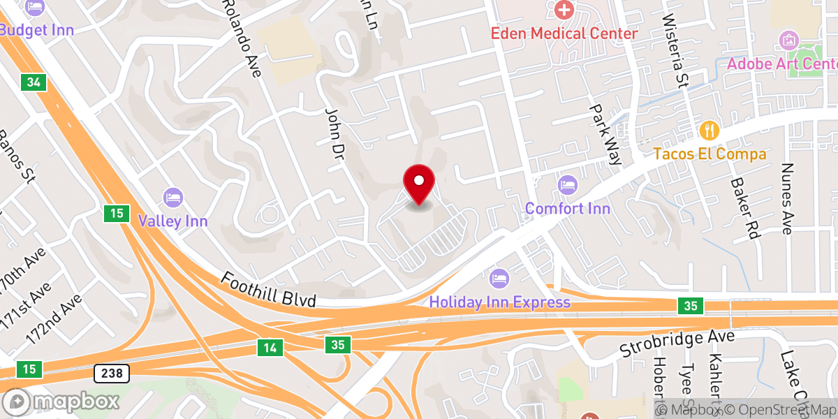 Map showing location of 3Crosses Español