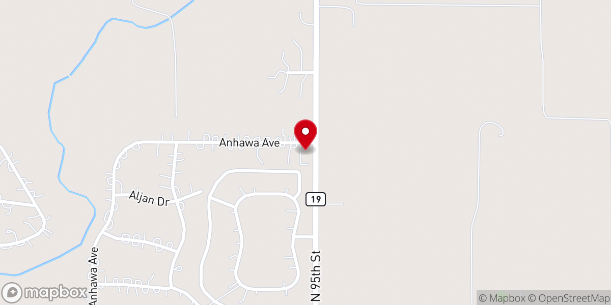Map showing location of Salt & Light Reformed Presbyterian Church, RPCNA