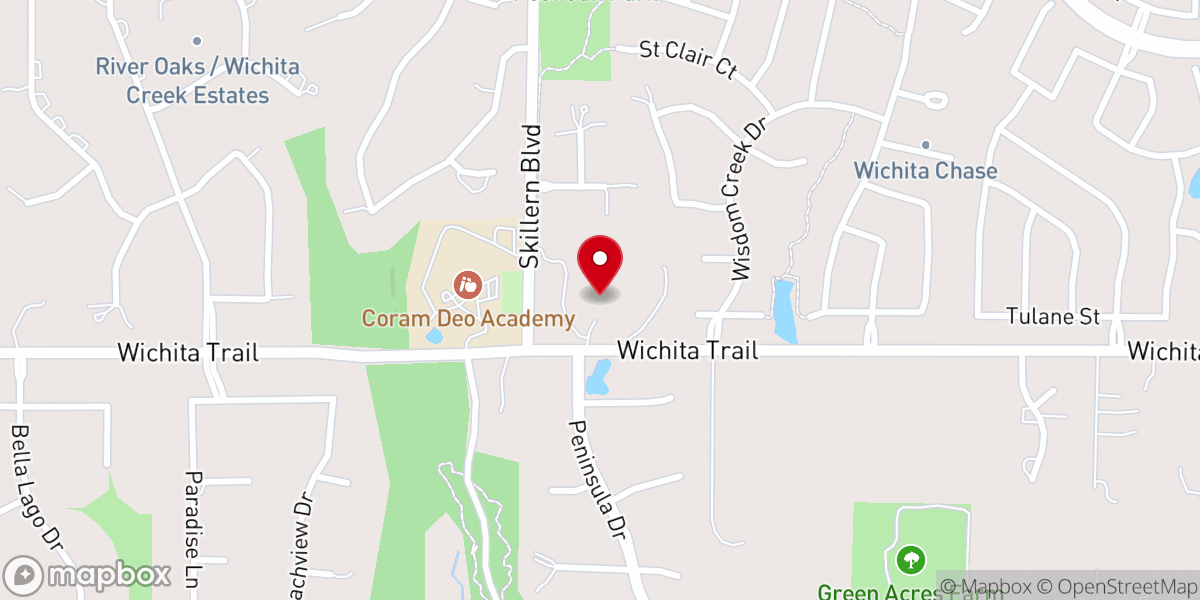 Map showing location of St. Nicholas Church