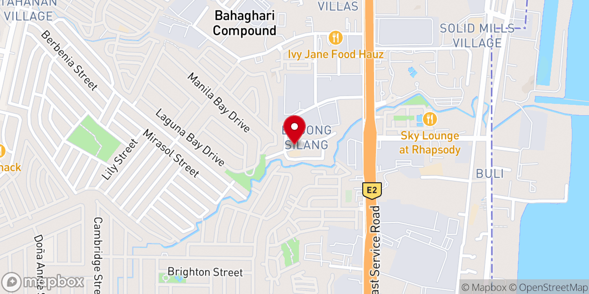 Map showing location of Christ Life Prayer Ministry Int'l