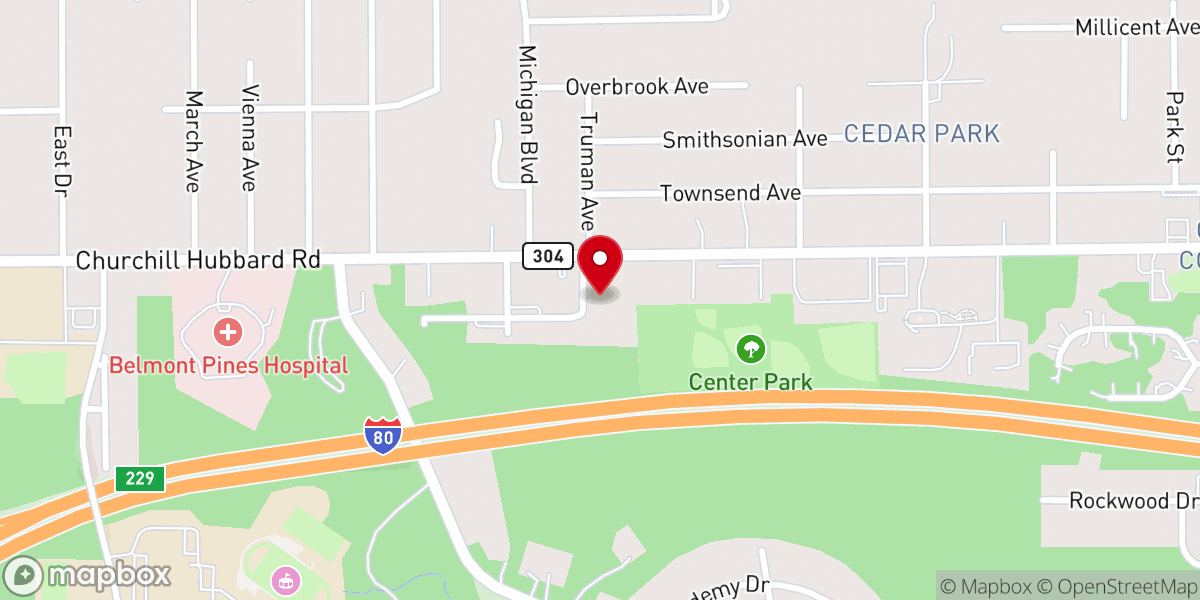 Map showing location of Refuge Ministries, Inc.