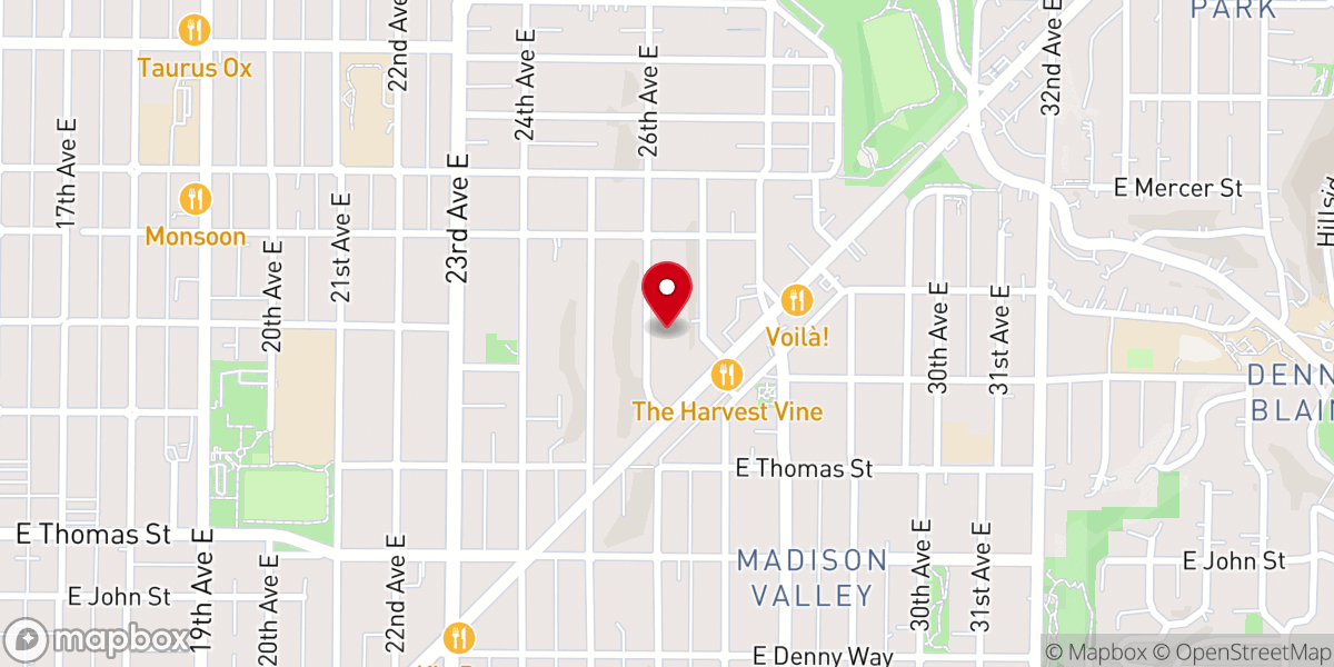 Map showing location of New Born Pentecostal Temple