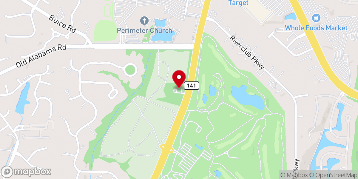 Map showing location of Concord Missionary Baptist Church