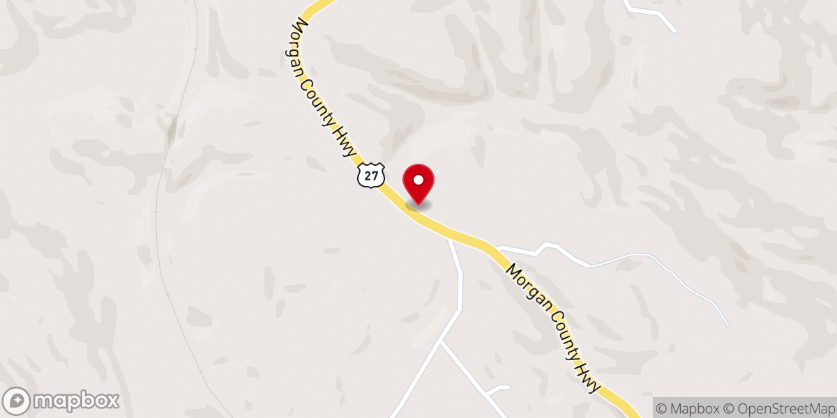 Map showing location of Redemption Baptist Church