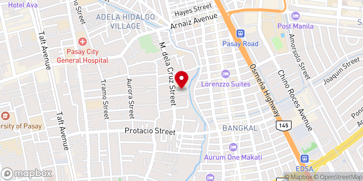 Map showing location of Jesus Christ Pasay Blessing Church (JCPBC)