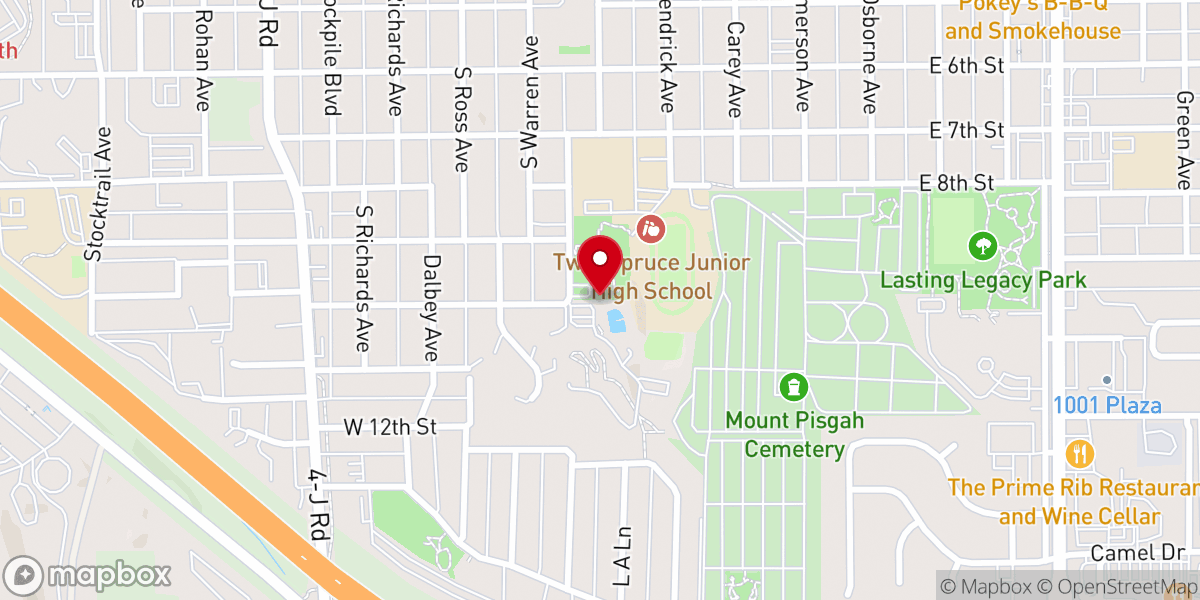 Map showing location of City Park