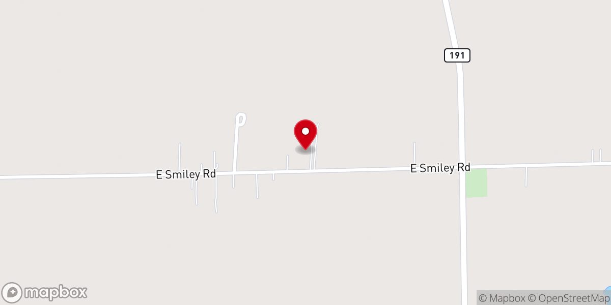 Map showing location of Grace Valley Chapel