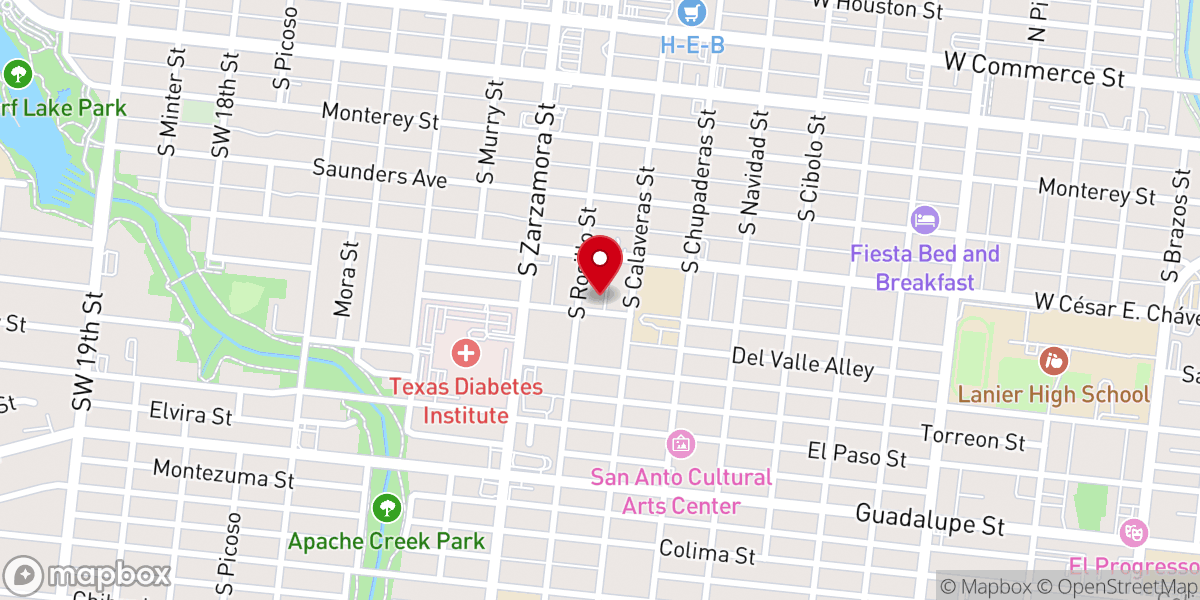 Map showing location of Mount Nebo Full Gospel Baptist Worship Center Inc