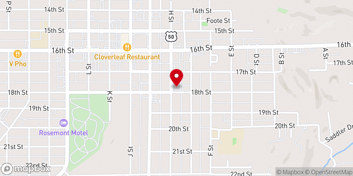 Map showing location of Grace United Methodist Church
