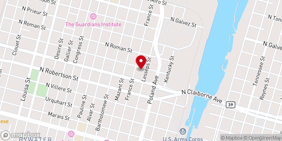 Map showing location of Access Fellowship Church