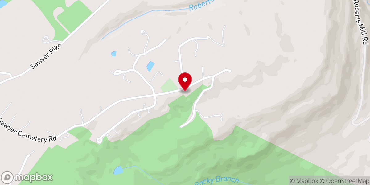 Map showing location of Welcome Hill Church
