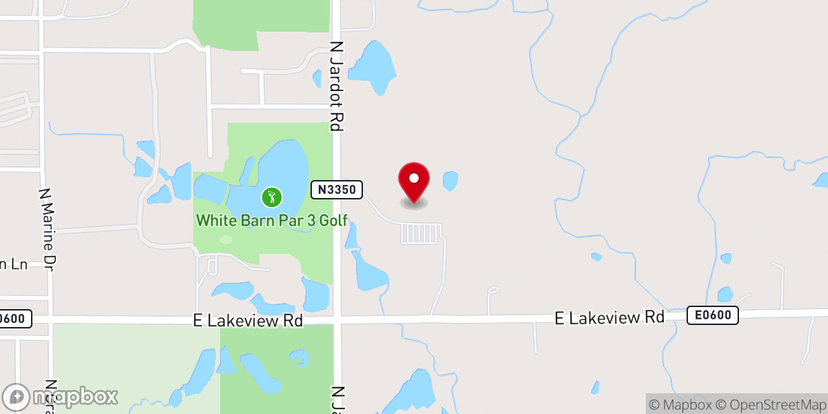 Map showing location of Eagle Heights Baptist Church