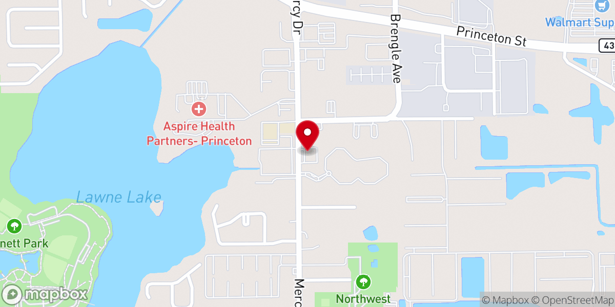 Map showing location of Word of God Pentecostal Church