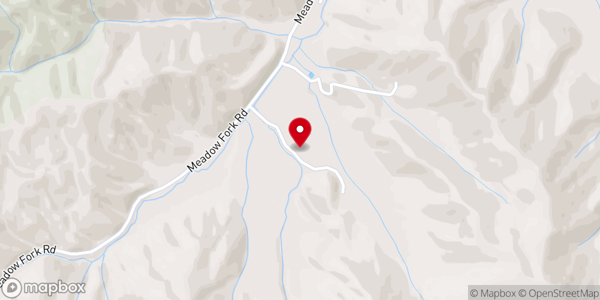 Map showing location of New Prospect Church