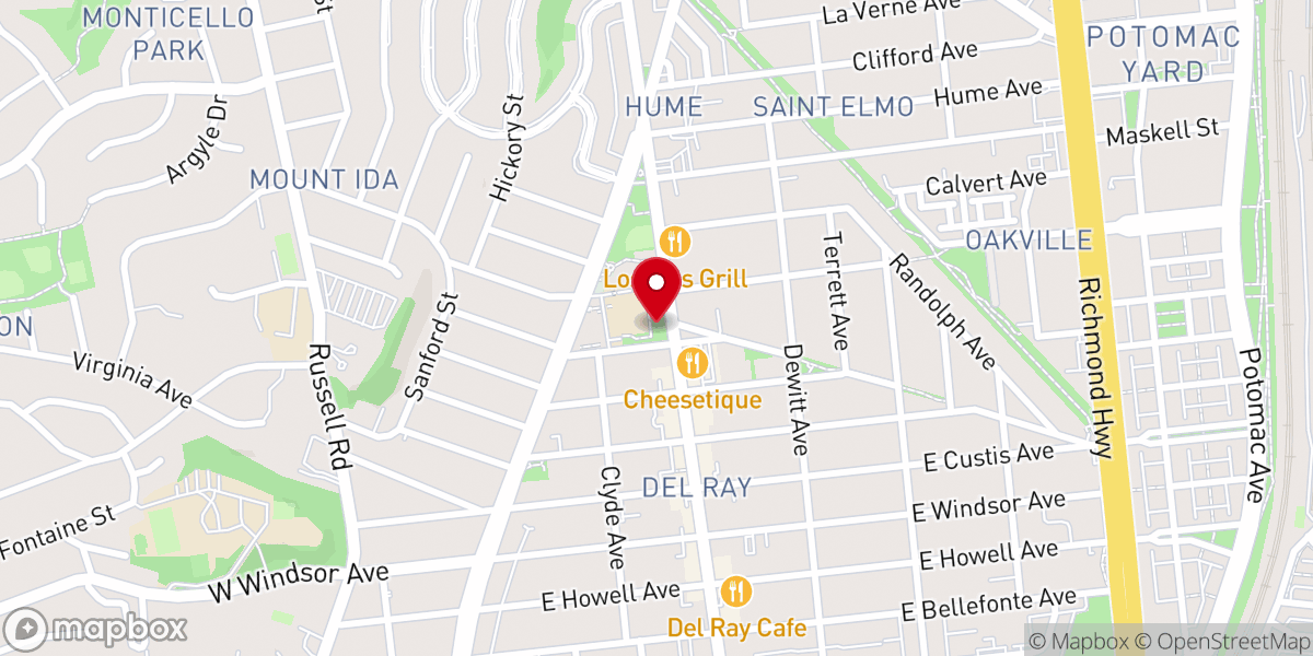 Map showing location of The Life Church - DC Metro