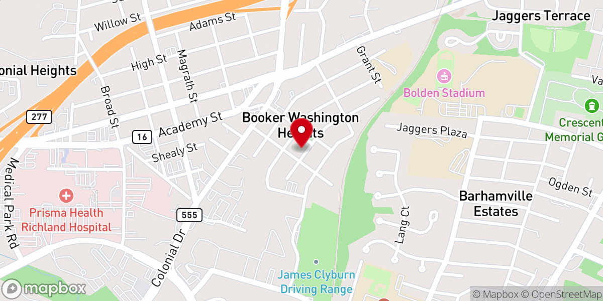 Map showing location of St Paul Holiness Church Inc.