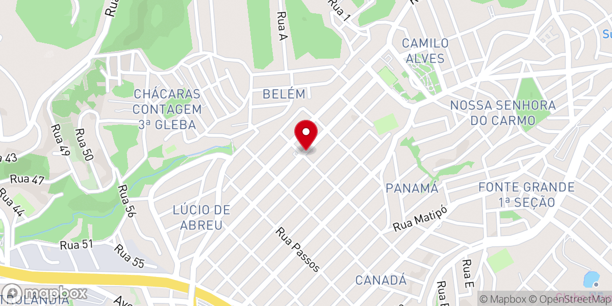 Map showing location of Igreja Universal - CANADA