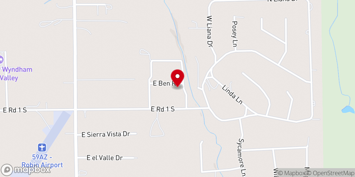 Map showing location of SonShine Counseling