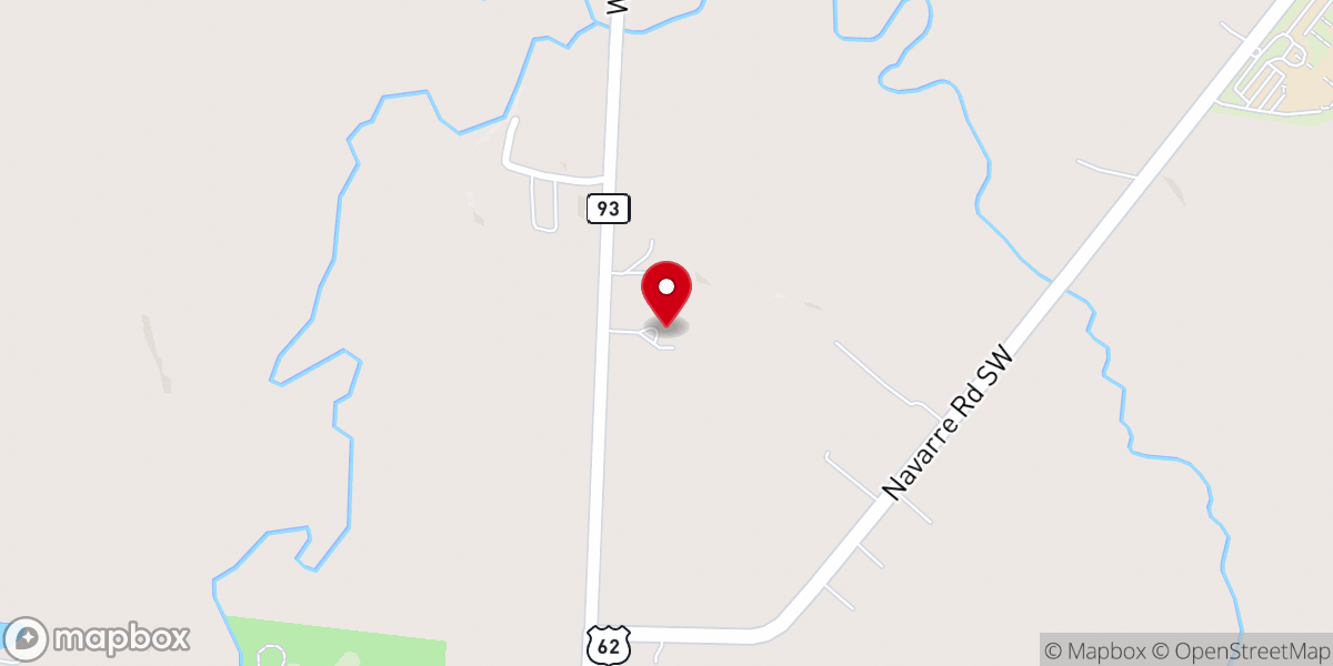 Map showing location of Lighthouse Baptist Temple