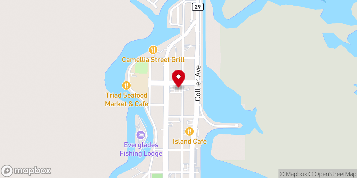 Map showing location of Holy Family Catholic Church