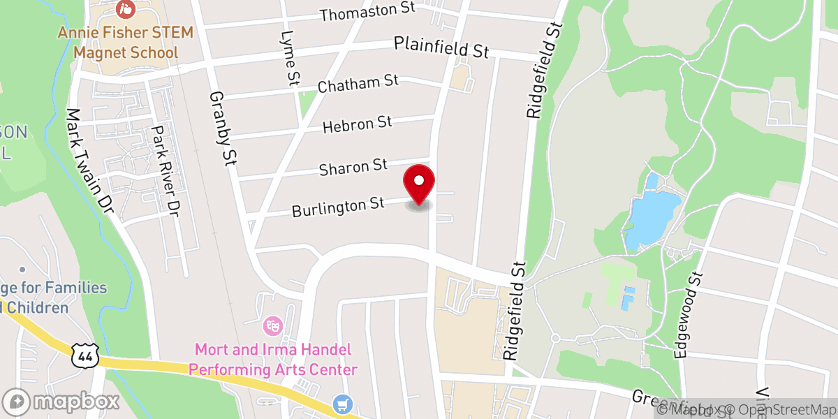 Map showing location of Christ Church of Deliverance