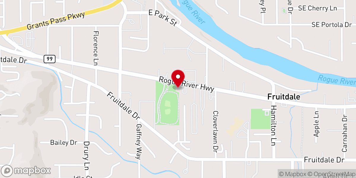 Map showing location of Friends in Christ