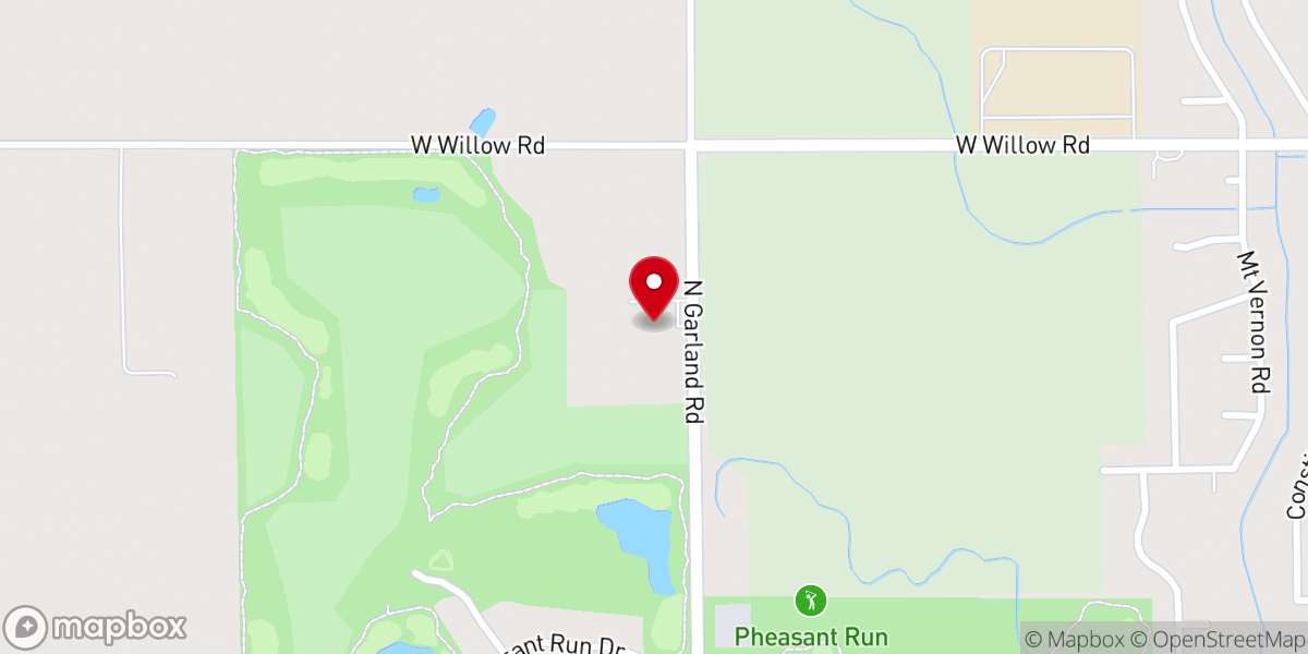 Map showing location of Garland Road Baptist Church