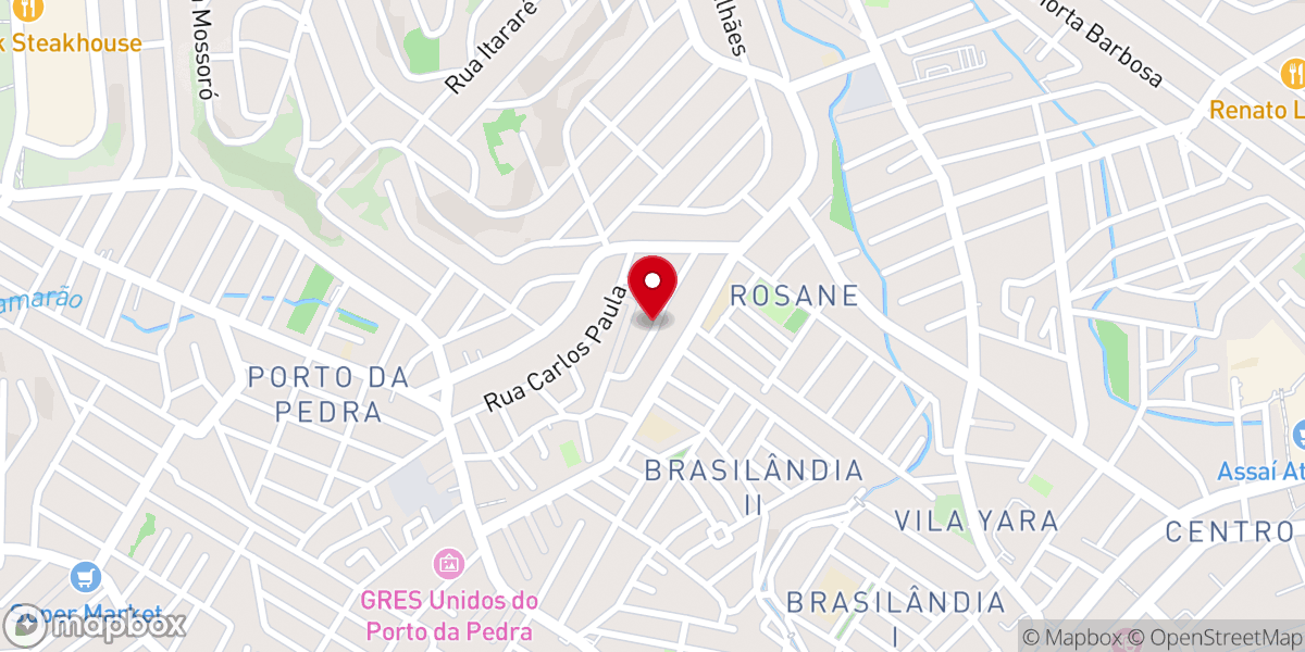 Map showing location of Igreja Pentecostal Manancial De Avivamento E Milagres