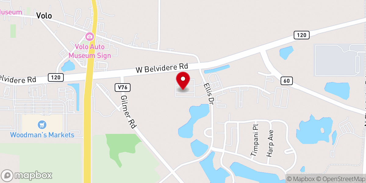 Map showing location of Living Word Fellowship