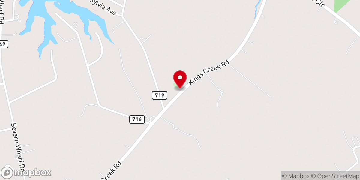 Map showing location of Achilles Friends Church