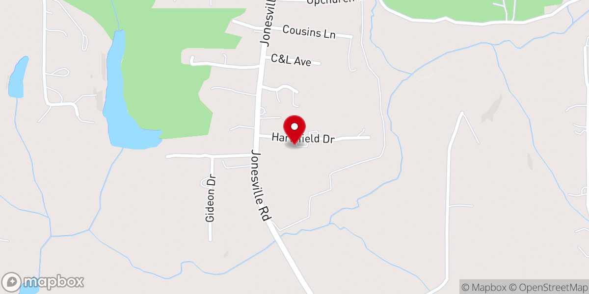 Map showing location of Christ Holiness Church
