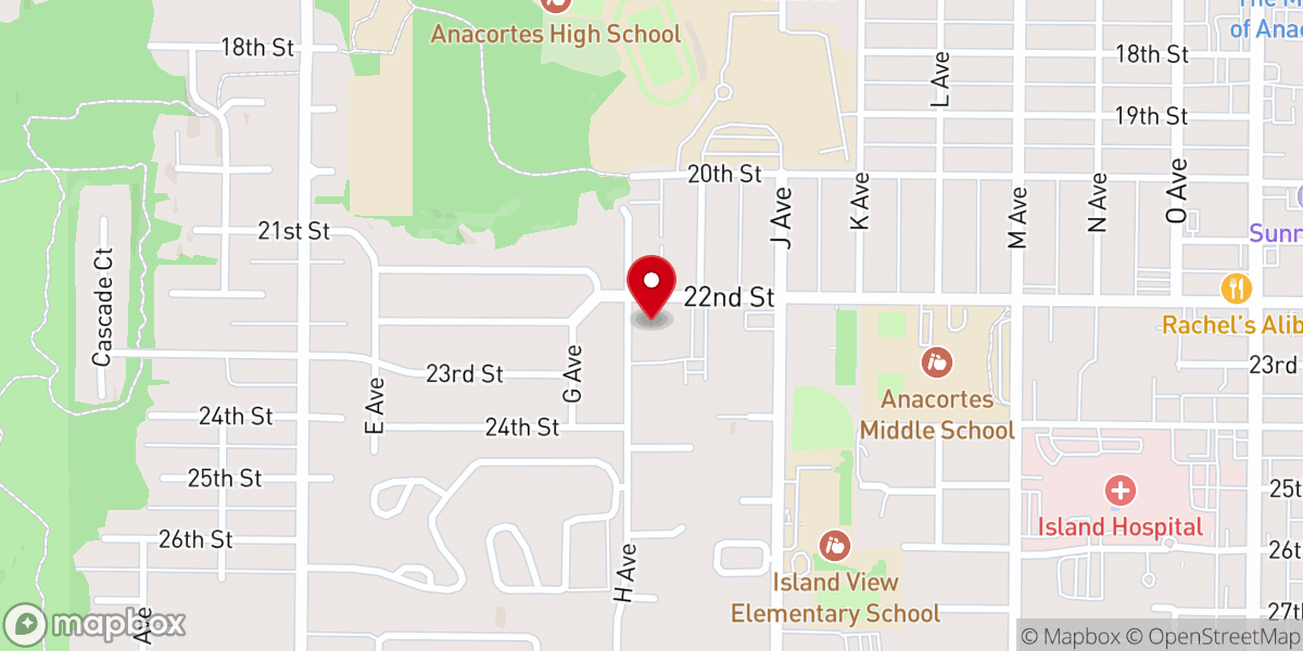 Map showing location of United Methodist Church