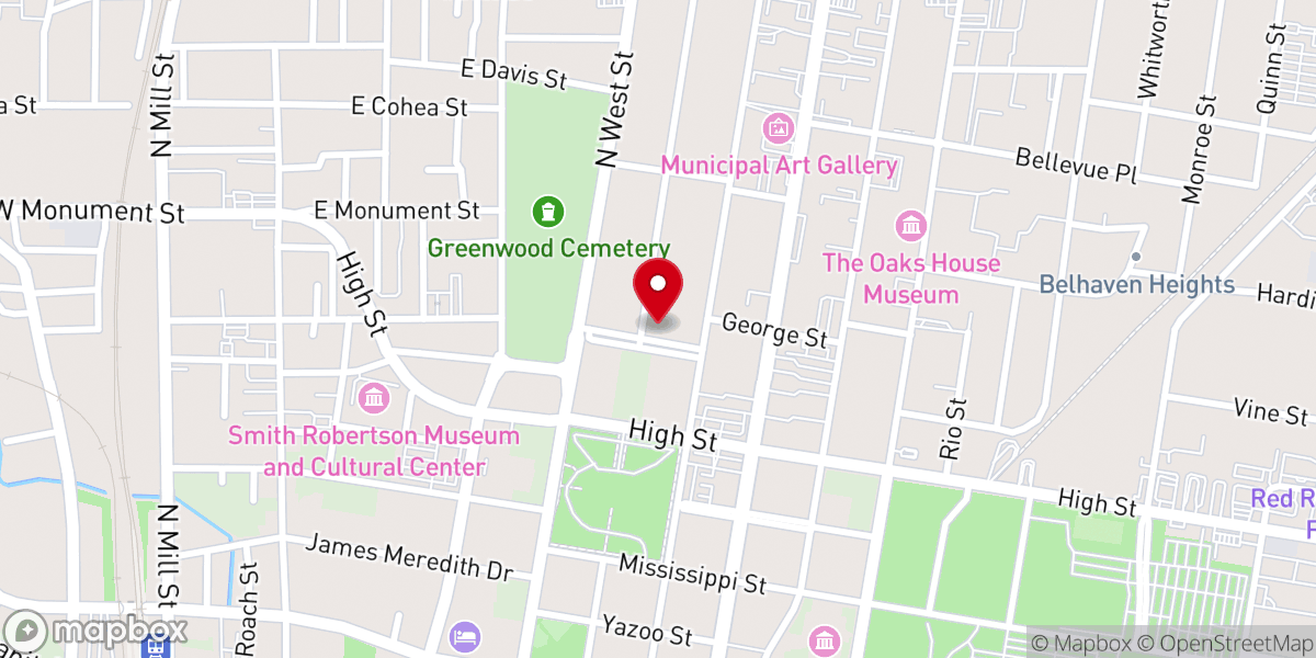 Map showing location of Parish Health Ministry