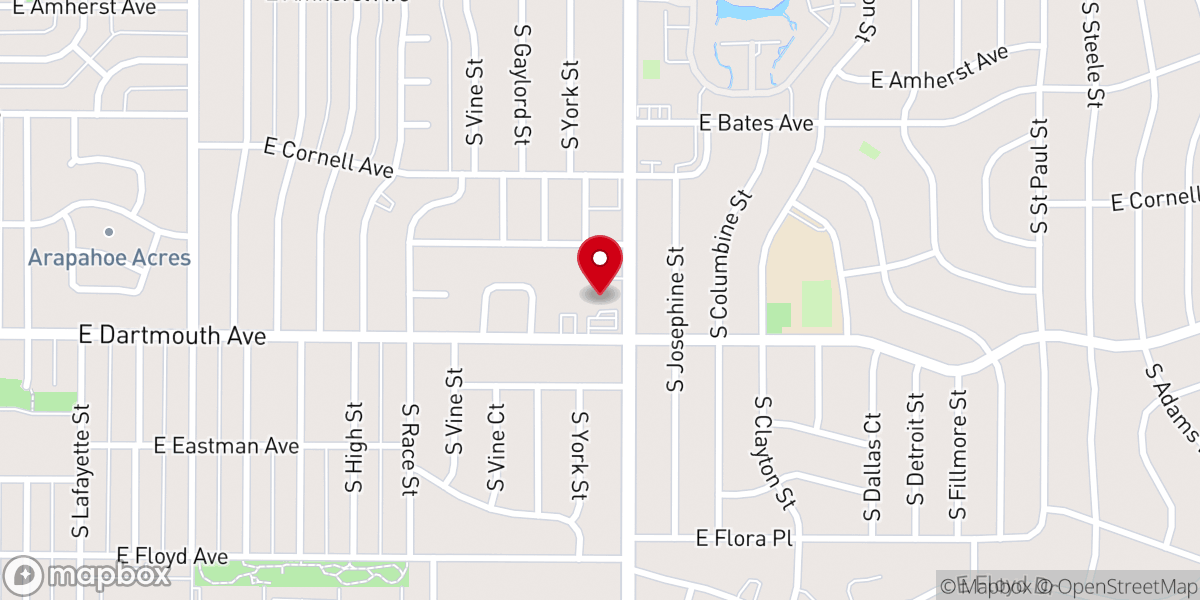 Map showing location of Korean Emmanuel United Methodist Church
