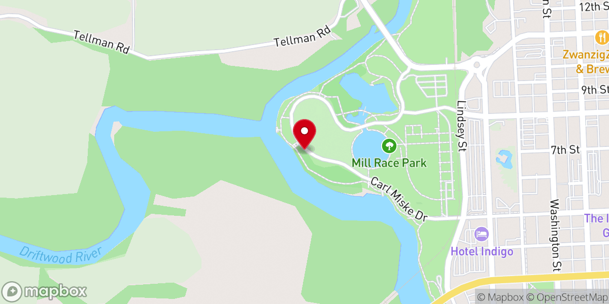 Map showing location of Sovereign Christ Bible Fellowship