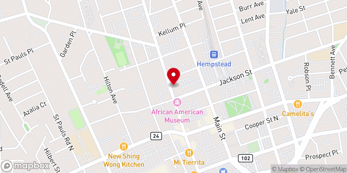 Map showing location of ALCC Glory Tabernacle