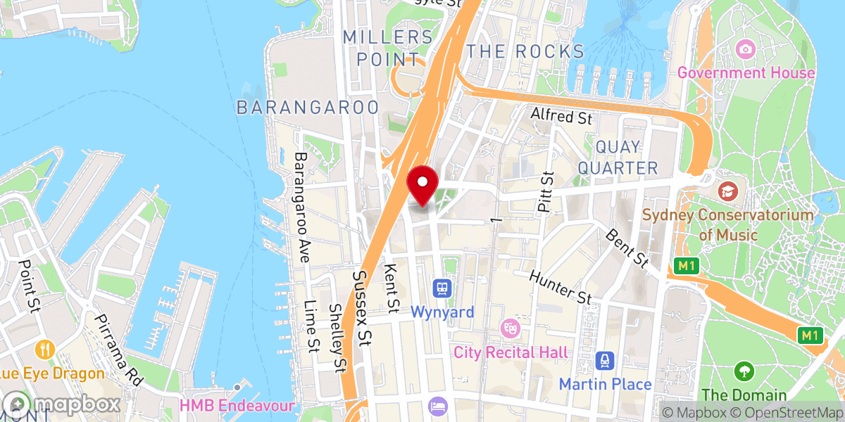 Map showing location of St Philip's - Church Hill Anglican