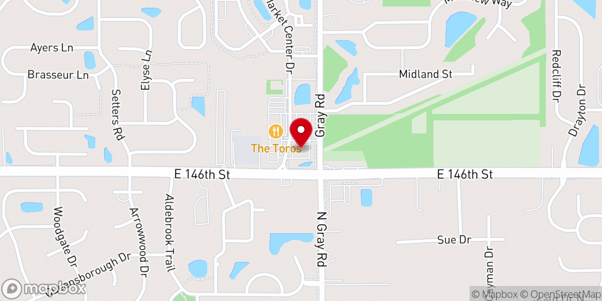 Map showing location of Westfield Marketplace