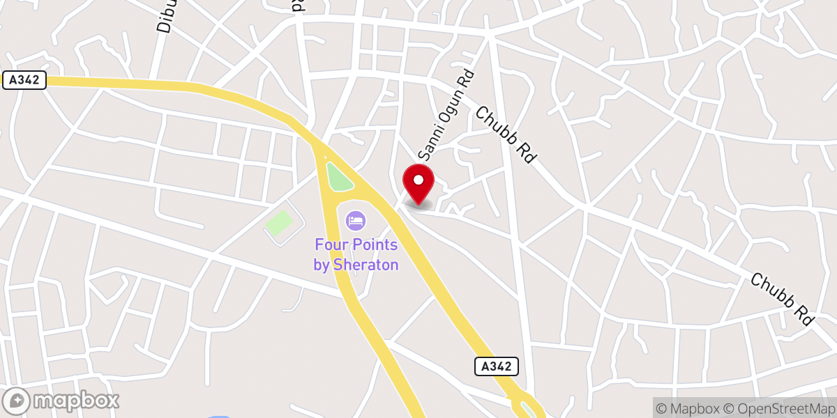 Map showing location of Brotherhood of the Cross and Star, Etok Eren Bethel, Ikot Ekpene