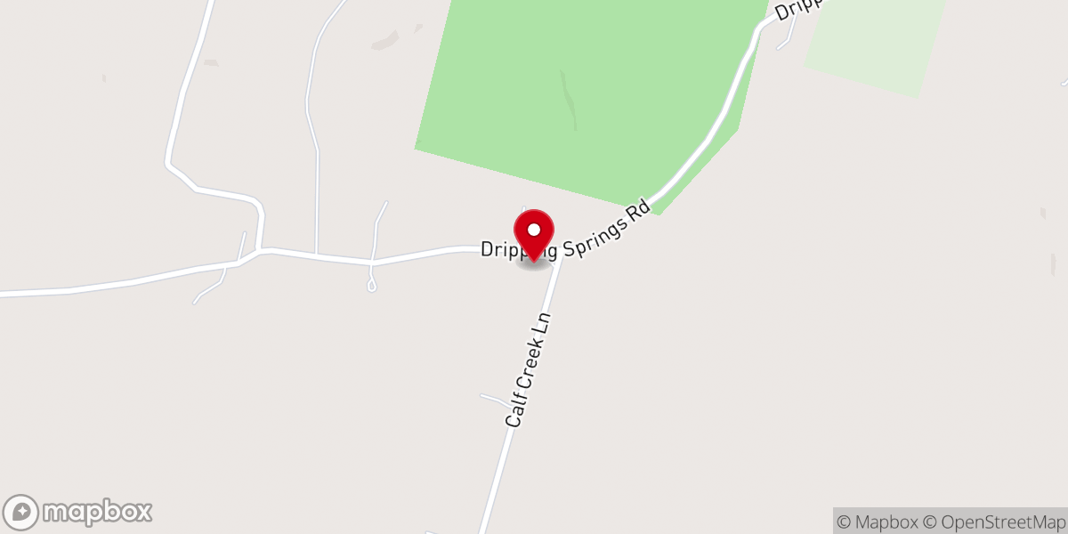 Map showing location of Country Chapel Baptist Church