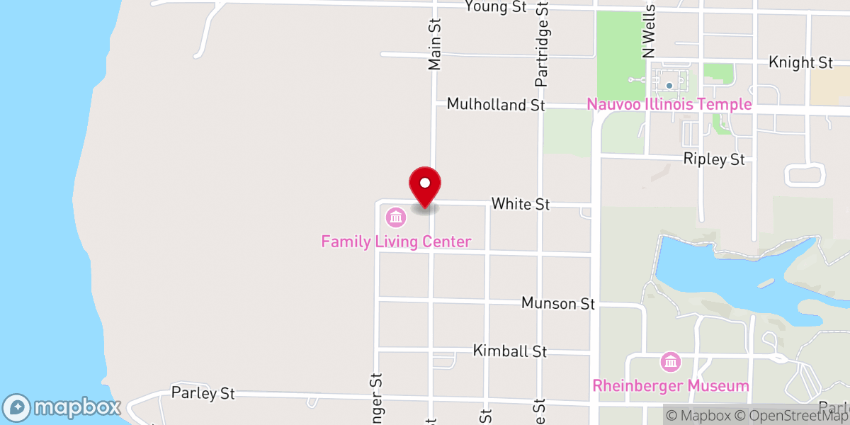 Map showing location of Cultural Hall