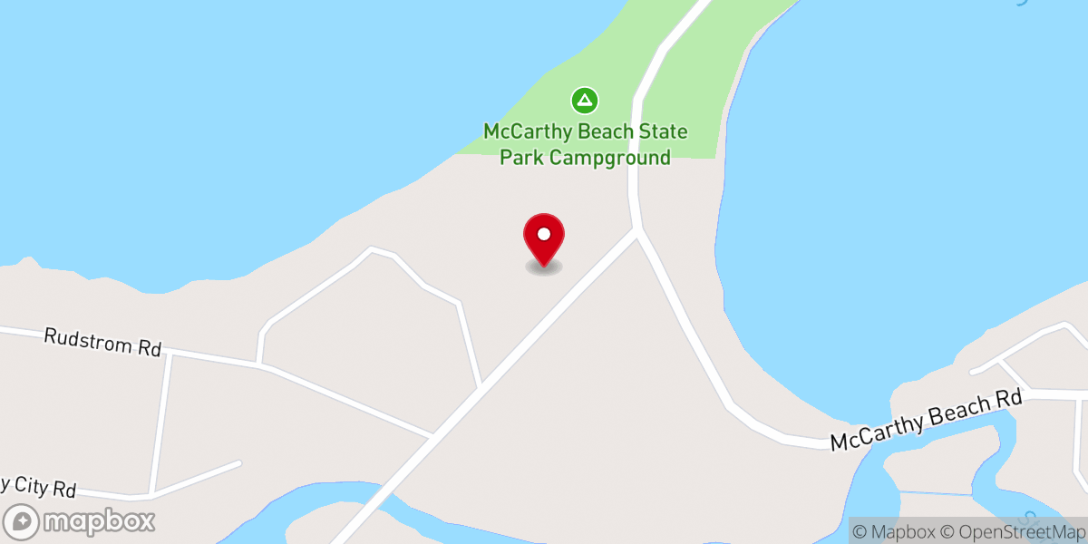 Map showing location of Blessed Sacrament Chapel