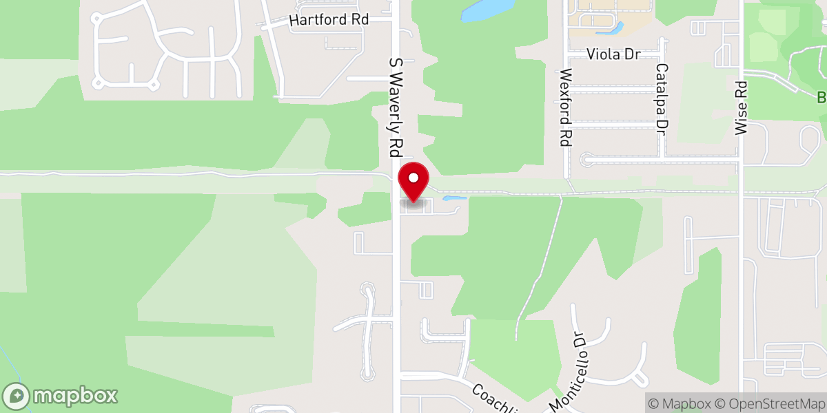 Map showing location of Mask Memorial Christian Methodist Episcopal Church