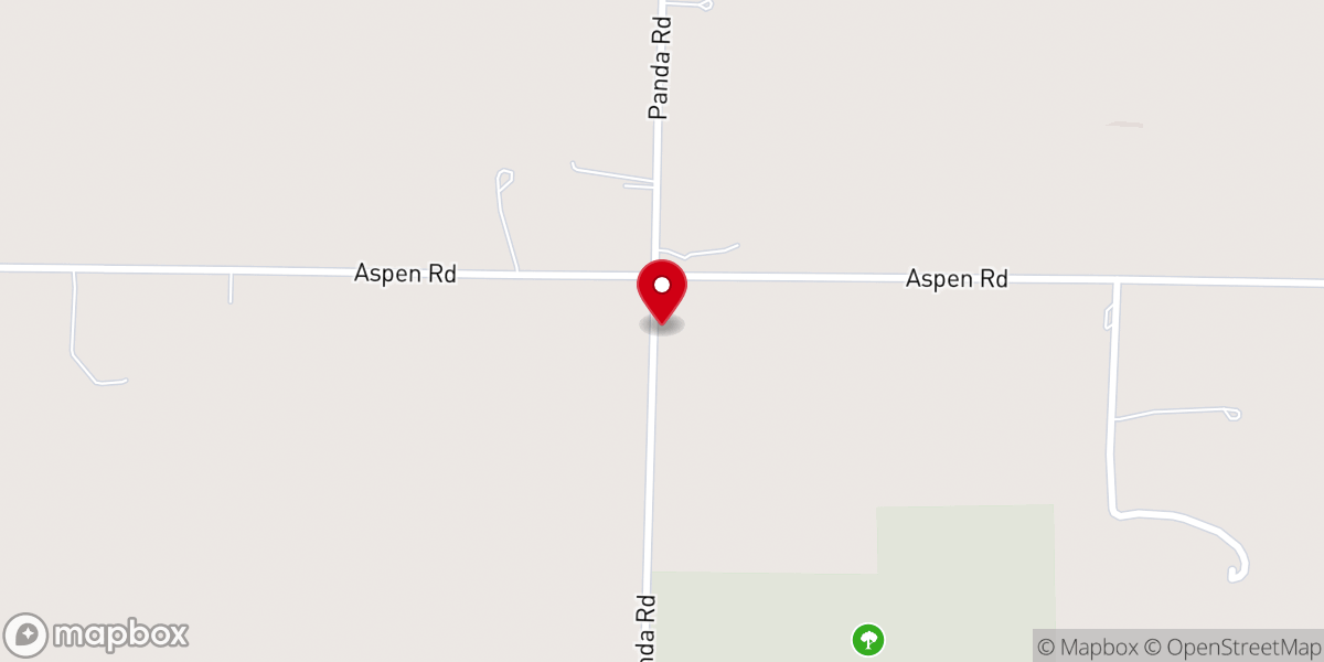 Map showing location of Crosspoint Fellowship